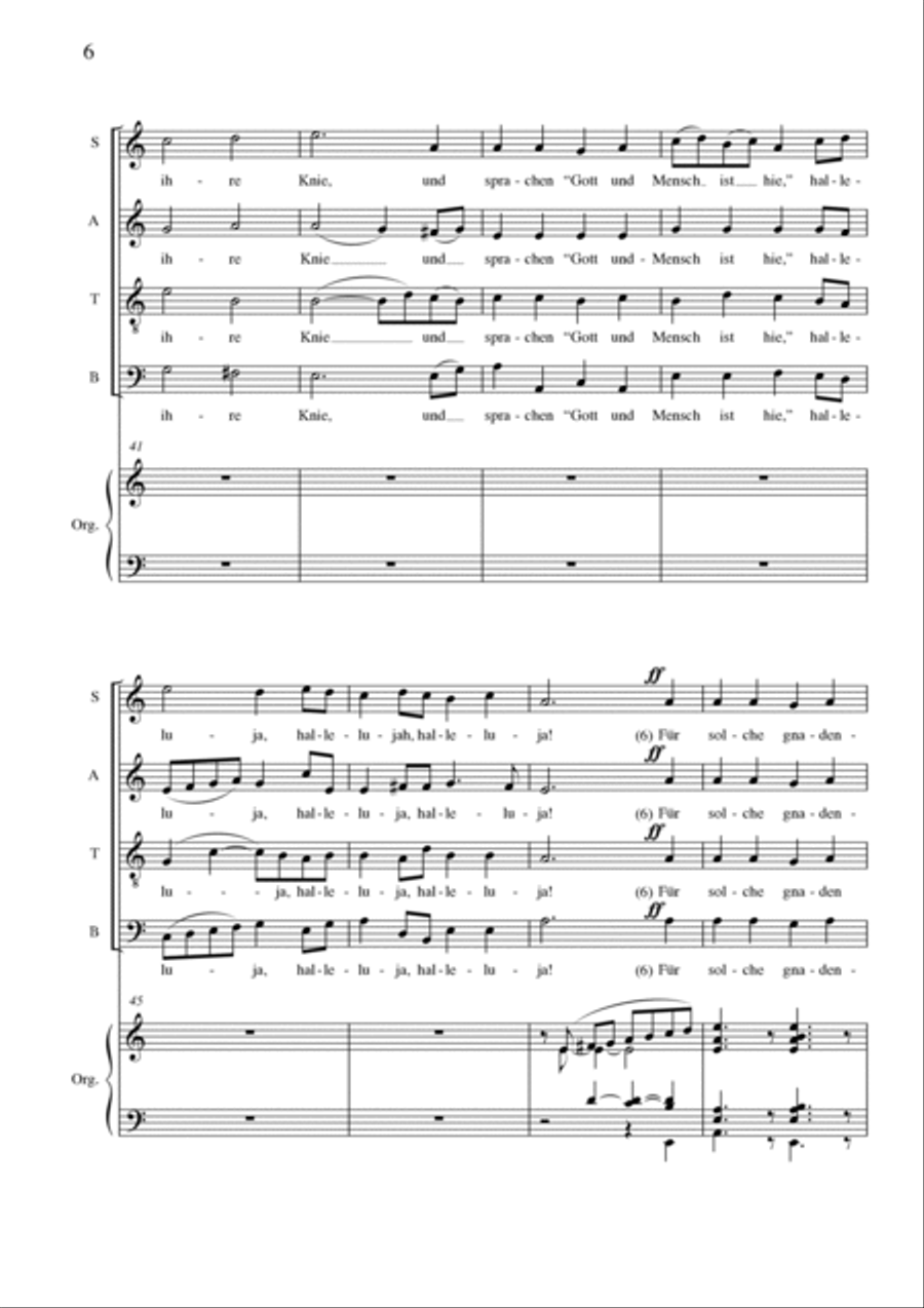 Ein Kind Gebor'n Zu Bethlehem Choir scores gallery preview page 7