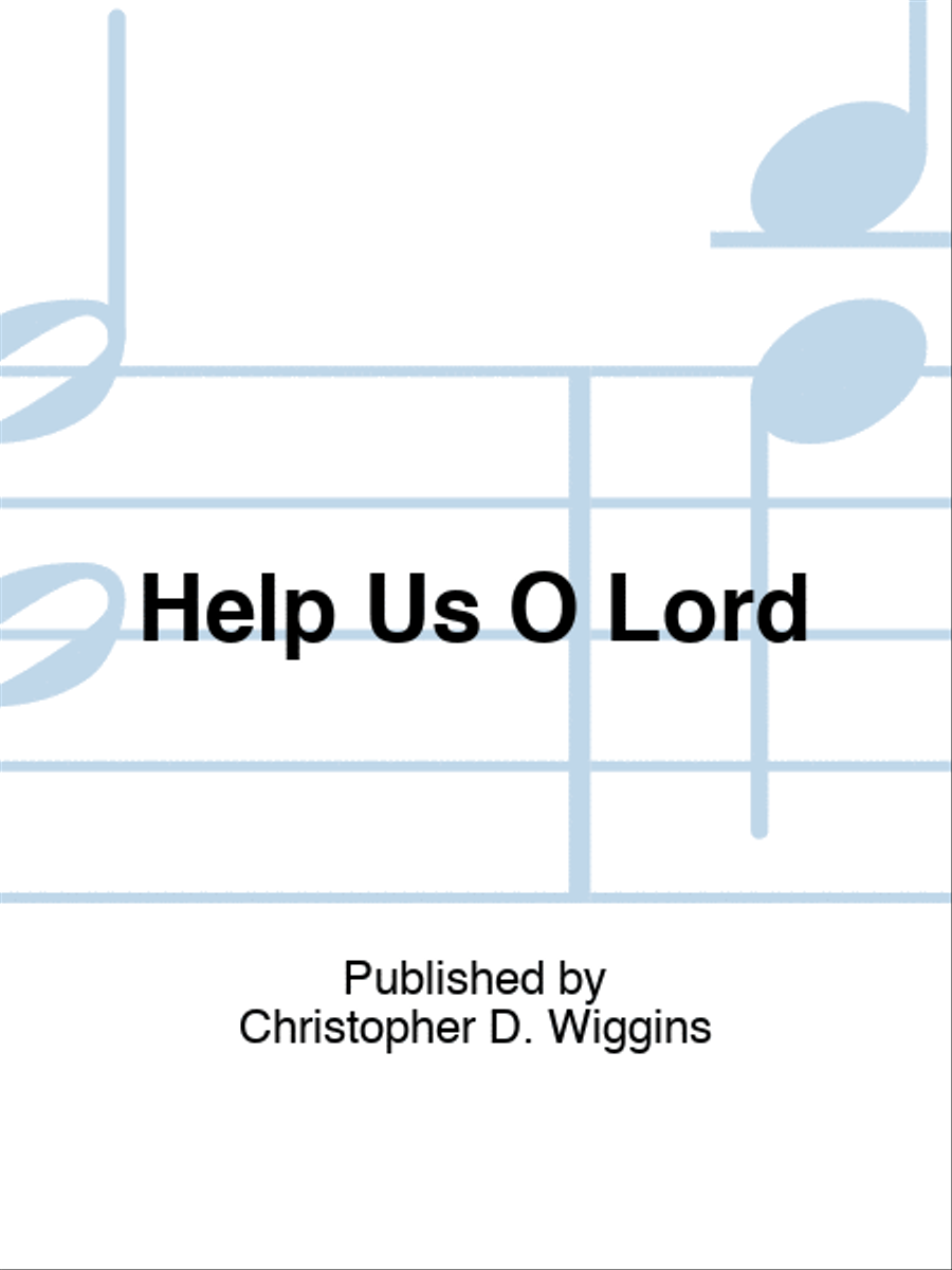 Help Us O Lord Choir scores gallery preview page 1