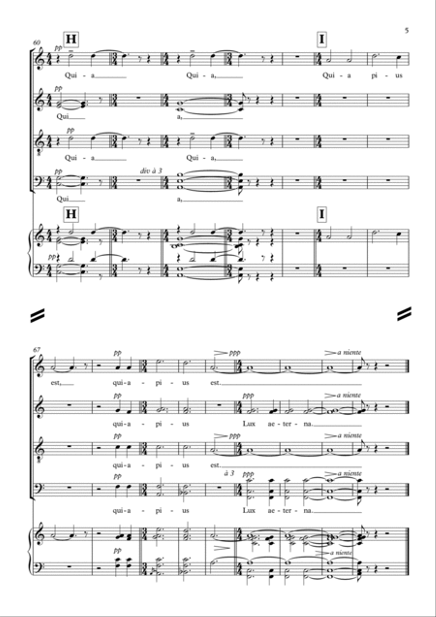 Lux Aeterna Choir scores gallery preview page 6