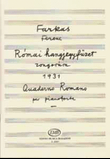 Quaderno Romano Sechs Klavierstücke
