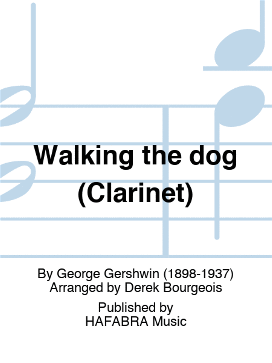Walking the dog (Clarinet) Concert Band scores gallery preview page 1