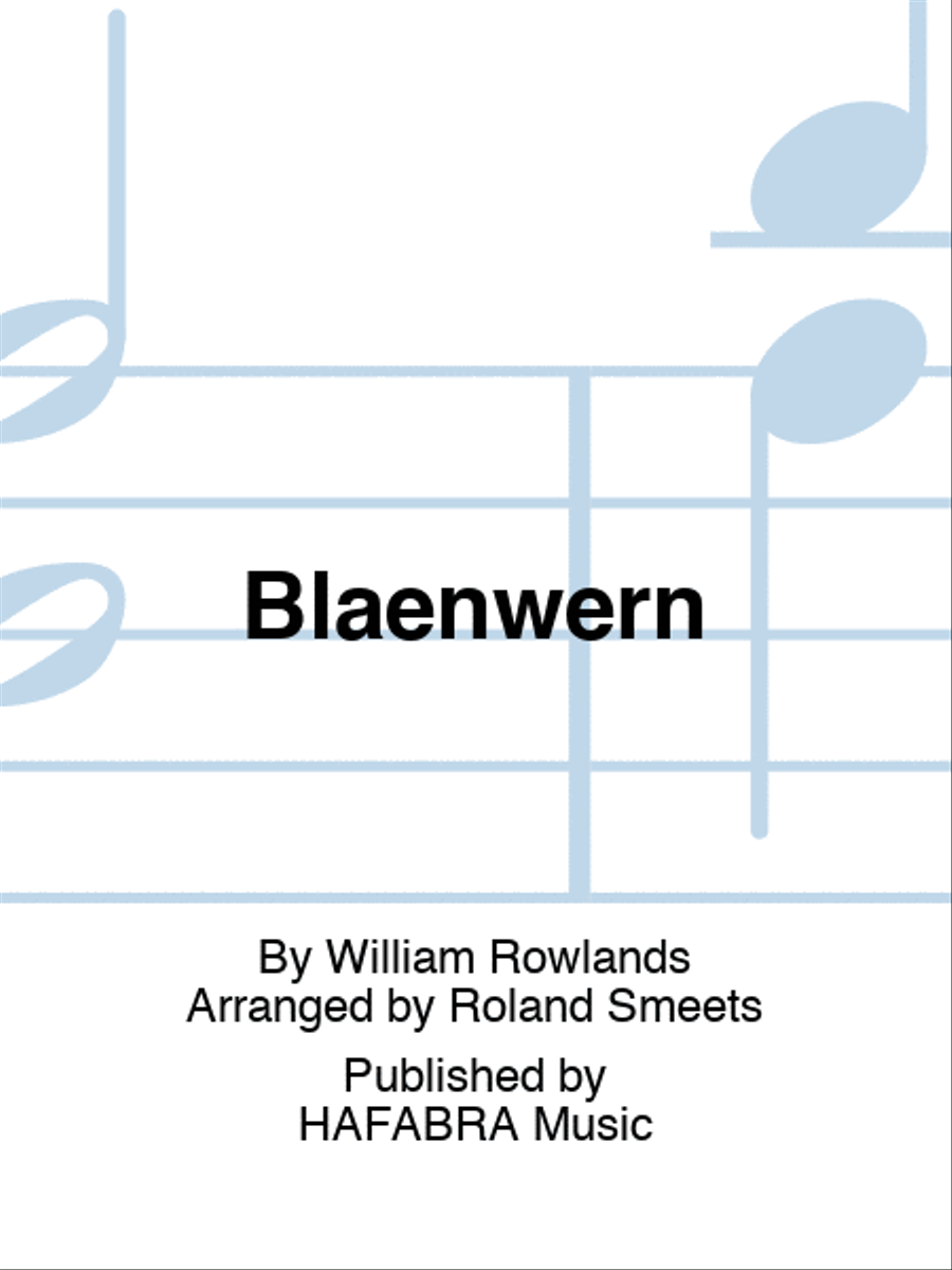 Blaenwern Concert Band scores gallery preview page 1