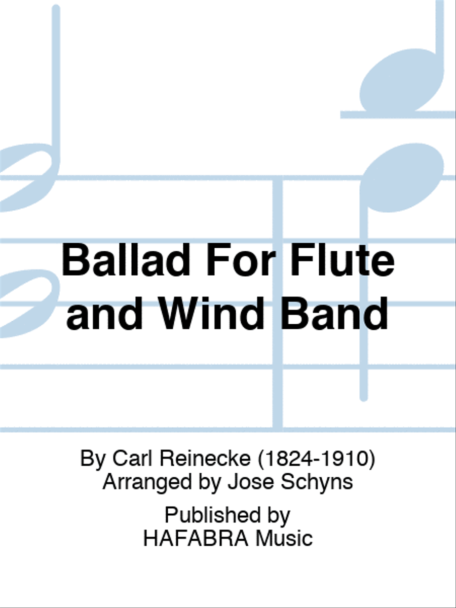Ballad For Flute and Wind Band Concert Band scores gallery preview page 1