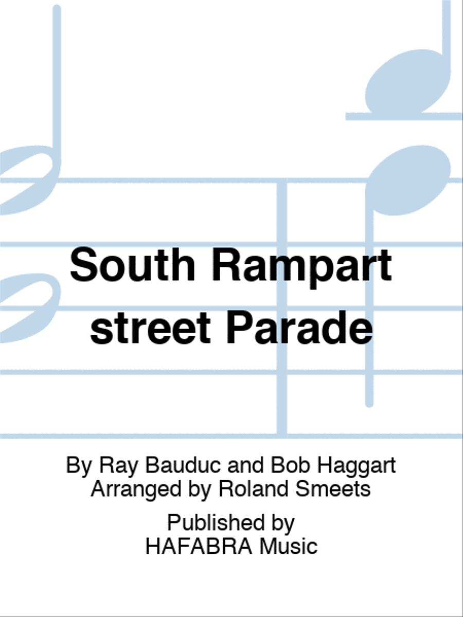 South Rampart street Parade Concert Band scores gallery preview page 1