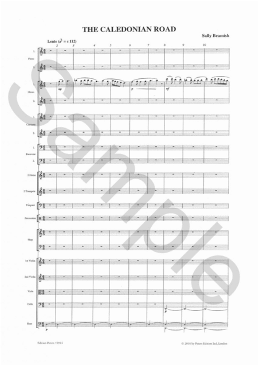 The Caledonian Road The Caledonian Road String Orchestra scores gallery preview page 7