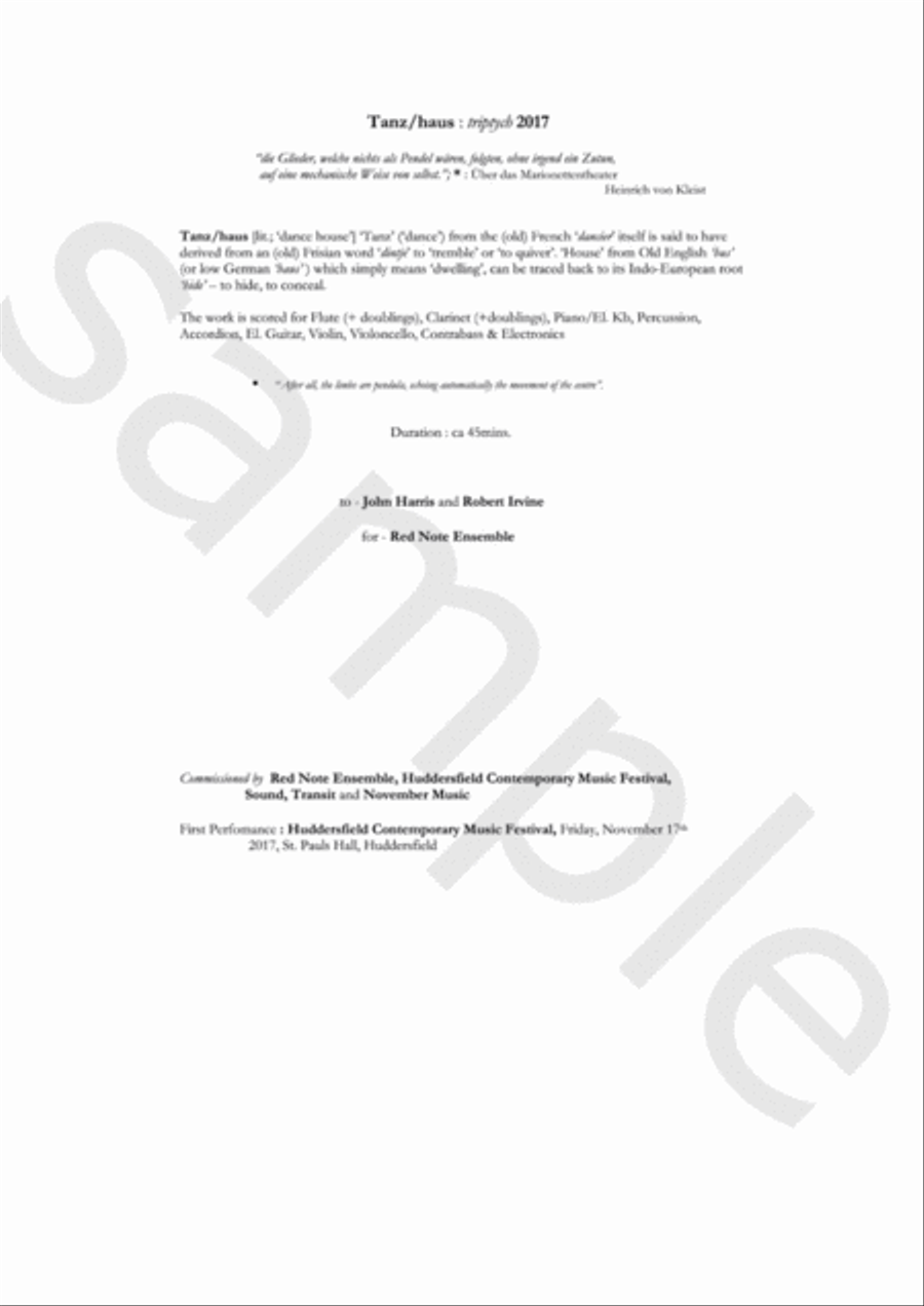 Tanz/Haus : triptych 2017 Flute scores gallery preview page 2