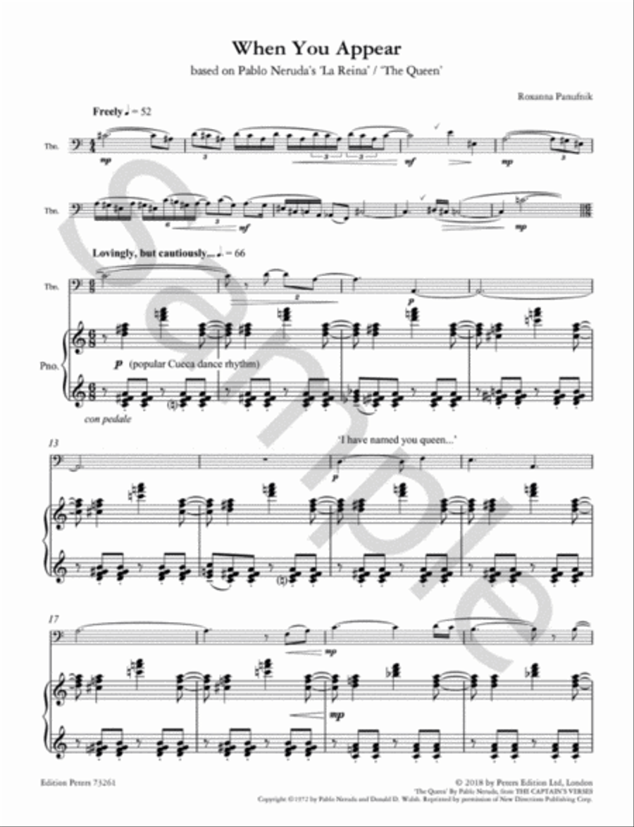 When You Appear Piano Accompaniment scores gallery preview page 3