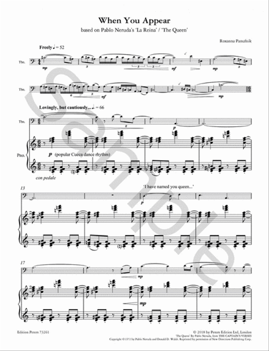 When You Appear Piano Accompaniment scores gallery preview page 4