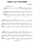 I Won't Let You Down (from the musical Tootsie)