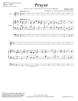 Prayer - an Adaptation of Henry David Thoreau's poem (High Voice)