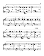 Hallelujah Easy Piano scores gallery preview page 5