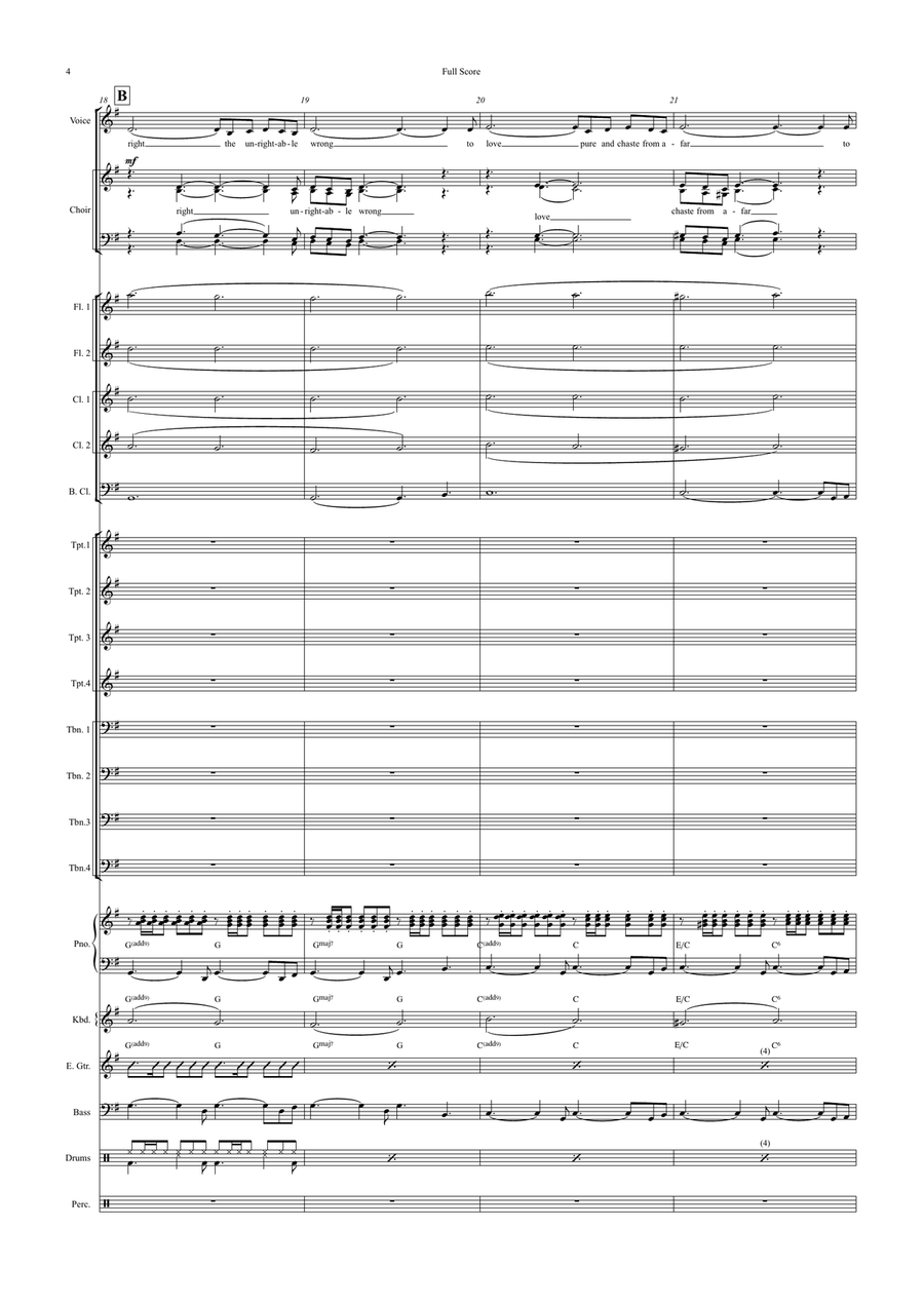 The Impossible Dream Jazz Ensemble scores gallery preview page 4