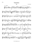 Transition III Part: Oboe