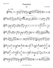 Transition III Part: Clarinet Bb