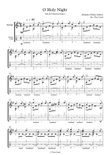 O Holy Night. For Classical Guitar mini preview