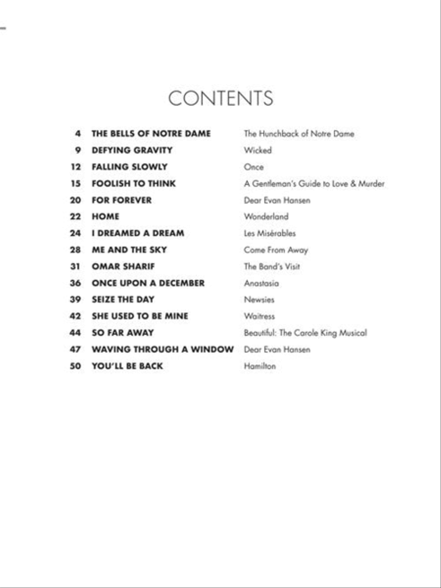 Broadway Songs with a Classical Flair Piano Solo scores gallery preview page 4
