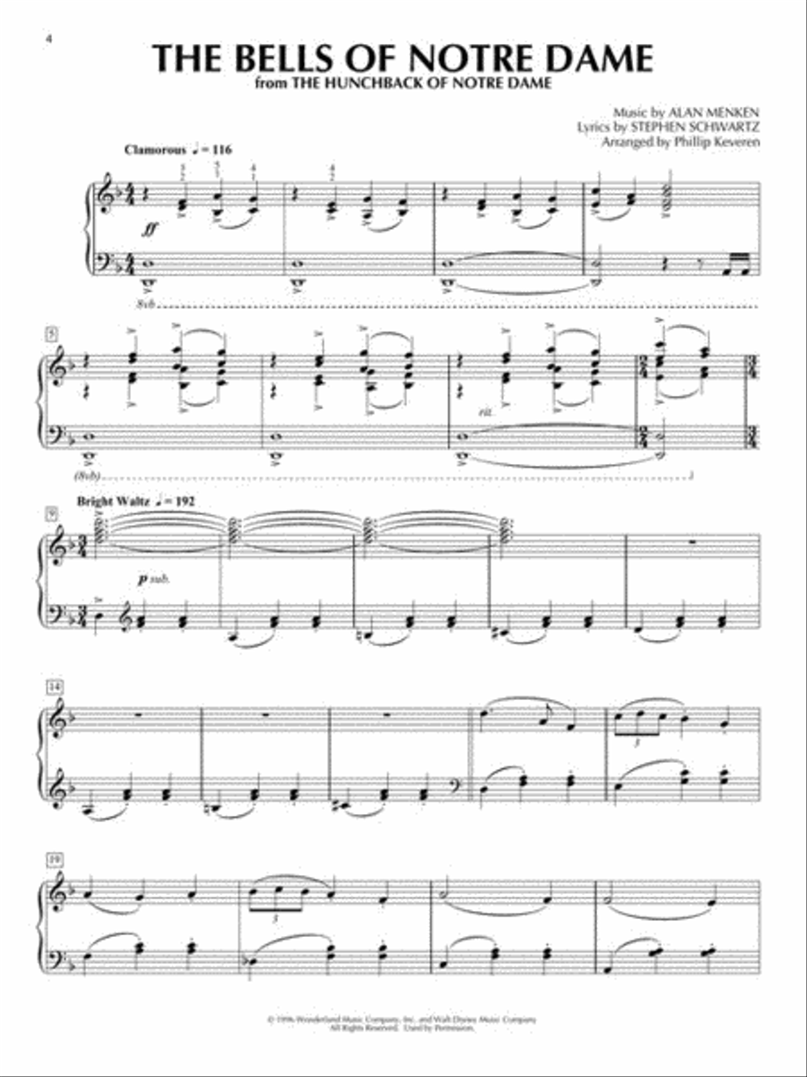 Broadway Songs with a Classical Flair Piano Solo scores gallery preview page 5