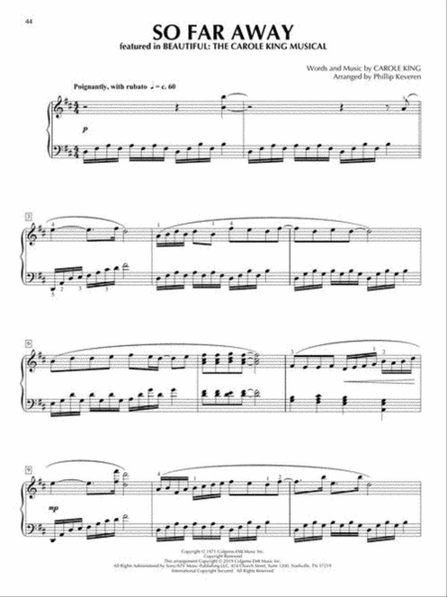 Broadway Songs with a Classical Flair Piano Solo scores gallery preview page 7