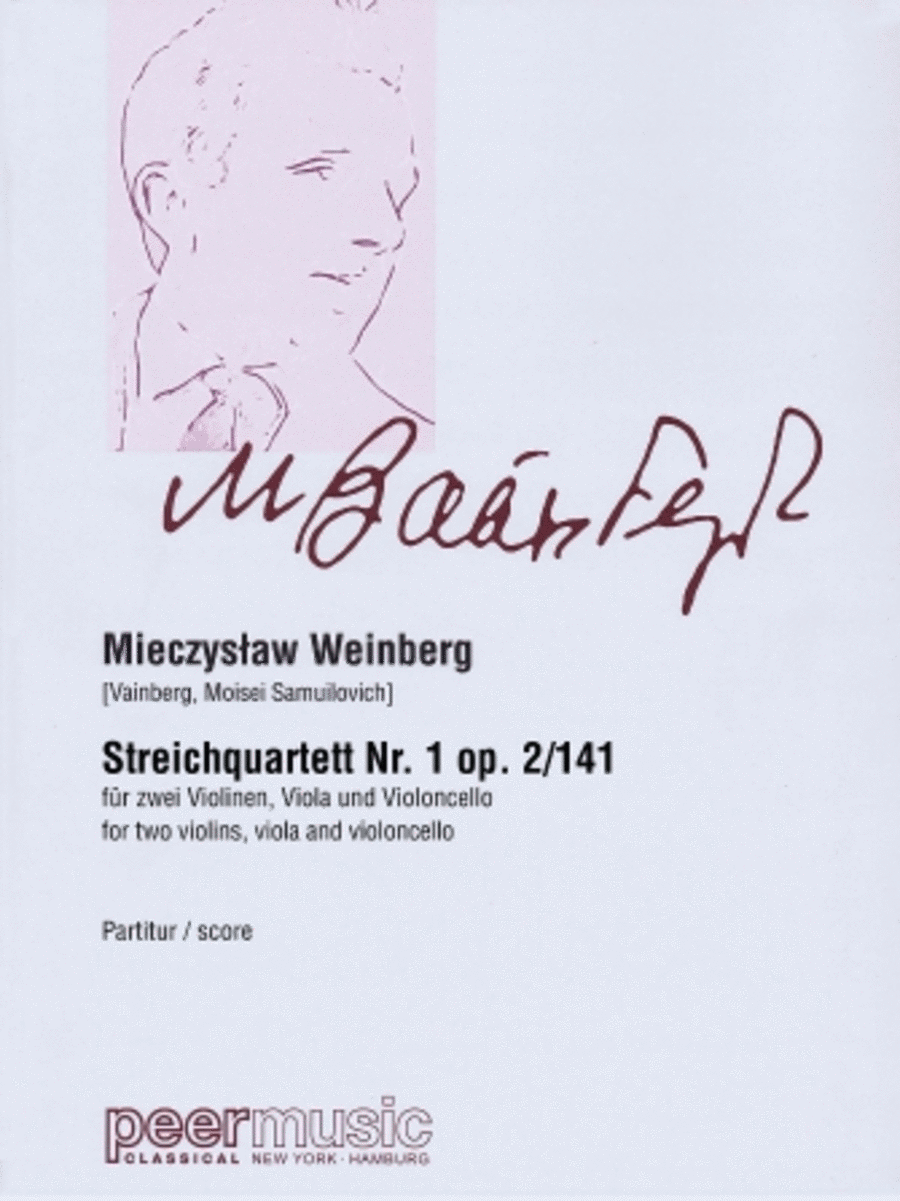 String Quartet No. 1 - Score String Quartet scores gallery preview page 1