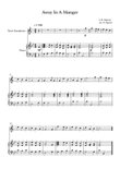 Away In A Manger, James Ramsey Murray, For Tenor Saxophone & Piano