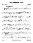 Afternoon in Paris (arr. Michael Philip Mossman) - Part 1 - Alto Sax