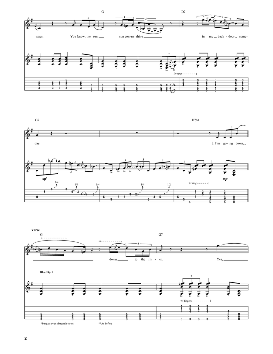 Trouble In Mind Electric Guitar scores gallery preview page 2