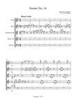 Scarlatti Sonates Nos. 14 & 21
