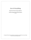 Love Is Everything