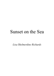 Sunset on the Sea