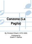 Canzona (La Paglia)