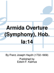 Armida Overture (Symphony), Hob. Ia:14