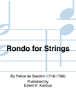 Rondo for Strings