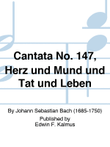 Cantata No. 147, Herz und Mund und Tat und Leben mini preview