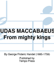 JUDAS MACCABAEUS: From mighty kings mini preview