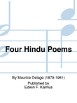Four Hindu Poems