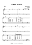 I can play the piano (Nursery Rhymes for Easy Piano)