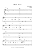 This is Jimmy(Nursery Rhymes for Easy Piano)
