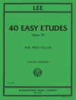 40 Easy Etudes, Opus 70, For Two Cellos