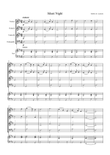 Silent Night for beginner string orchestra