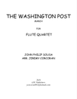 The Washington Post March for Flute Quartet