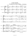 Loch Lomond (as played by Gaelic Brass)