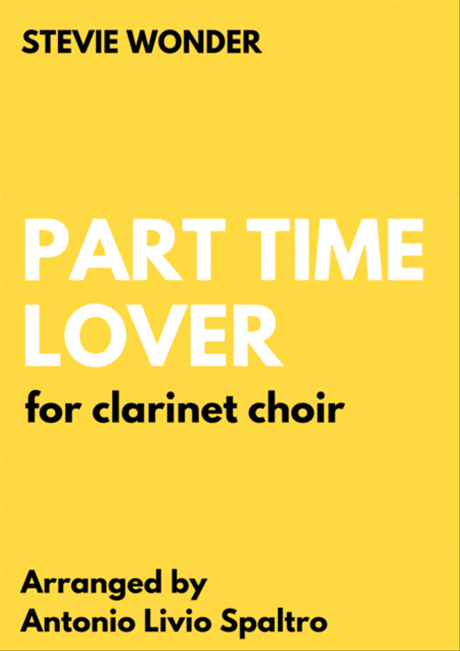 Part-time Lover Woodwind Ensemble scores gallery preview page 1