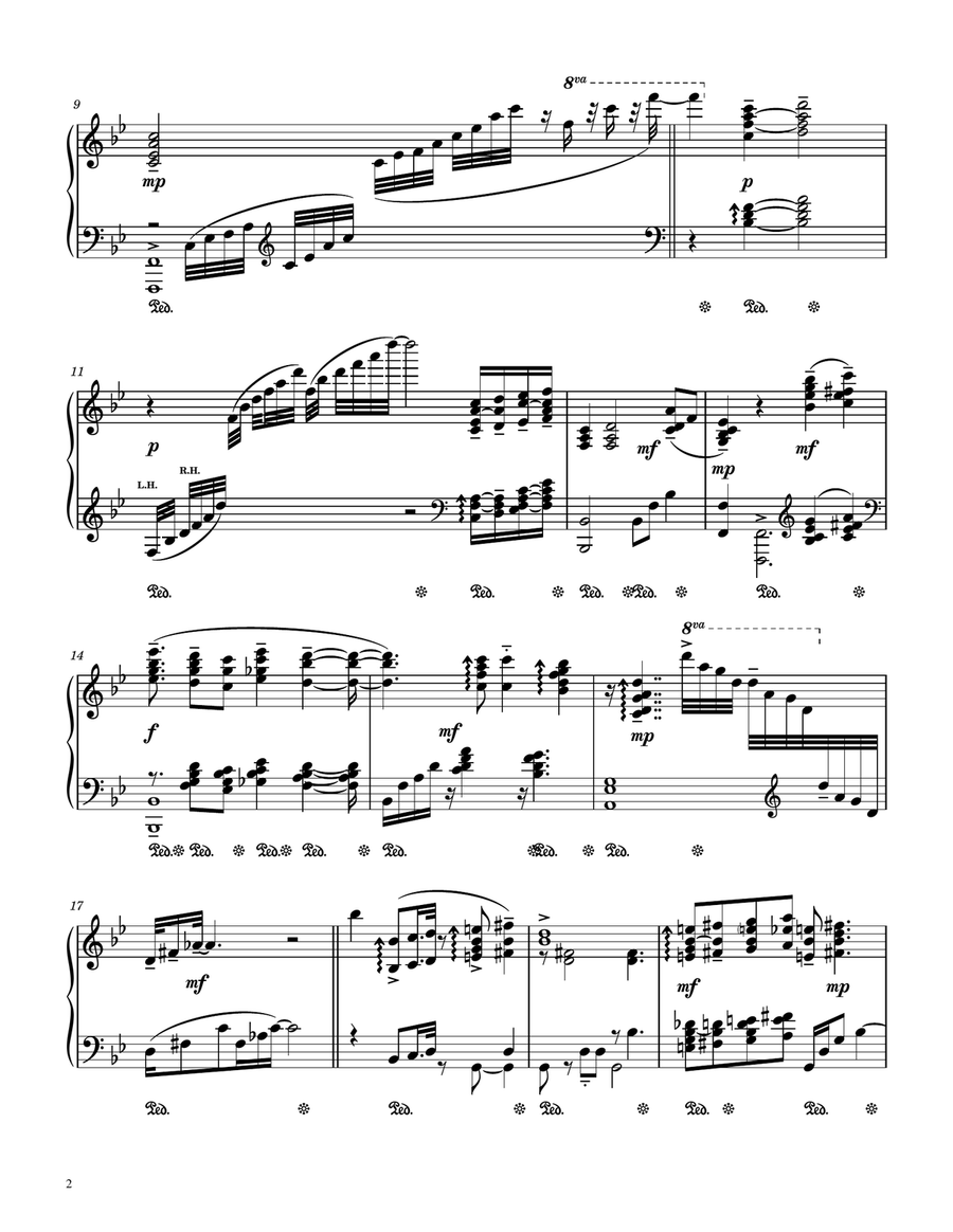 People In My Life Piano Solo scores gallery preview page 2