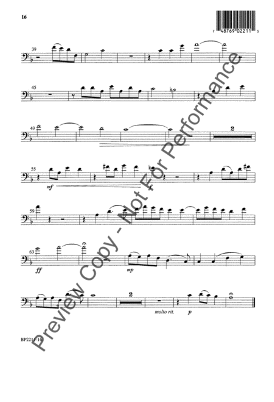 God Gives the Song God Gives the Song 4-Part scores gallery preview page 16