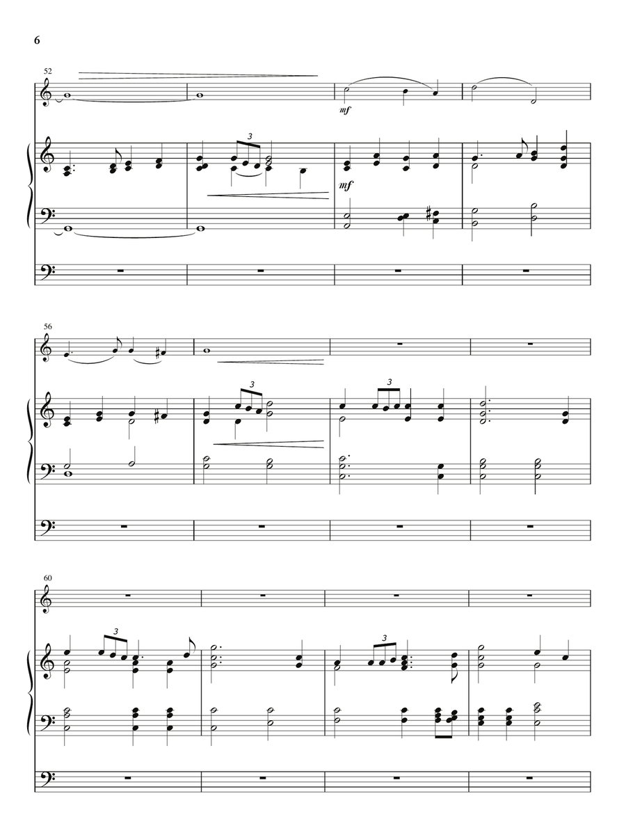 Lift High the Cross (arr. Carolyn Hamlin and Richard A. Nichols) Brass Ensemble scores gallery preview page 5
