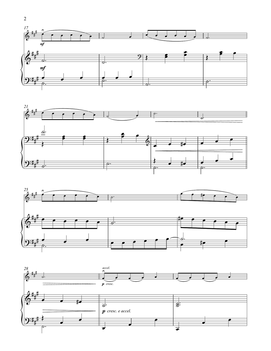 Mia & Sebastian's Theme (from La La Land) Violin Solo scores gallery preview page 2