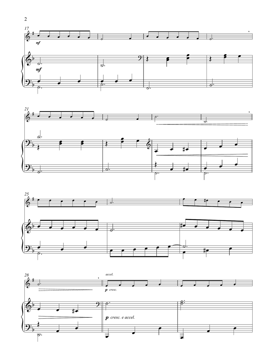 Mia & Sebastian's Theme (from La La Land) Trumpet Solo scores gallery preview page 2