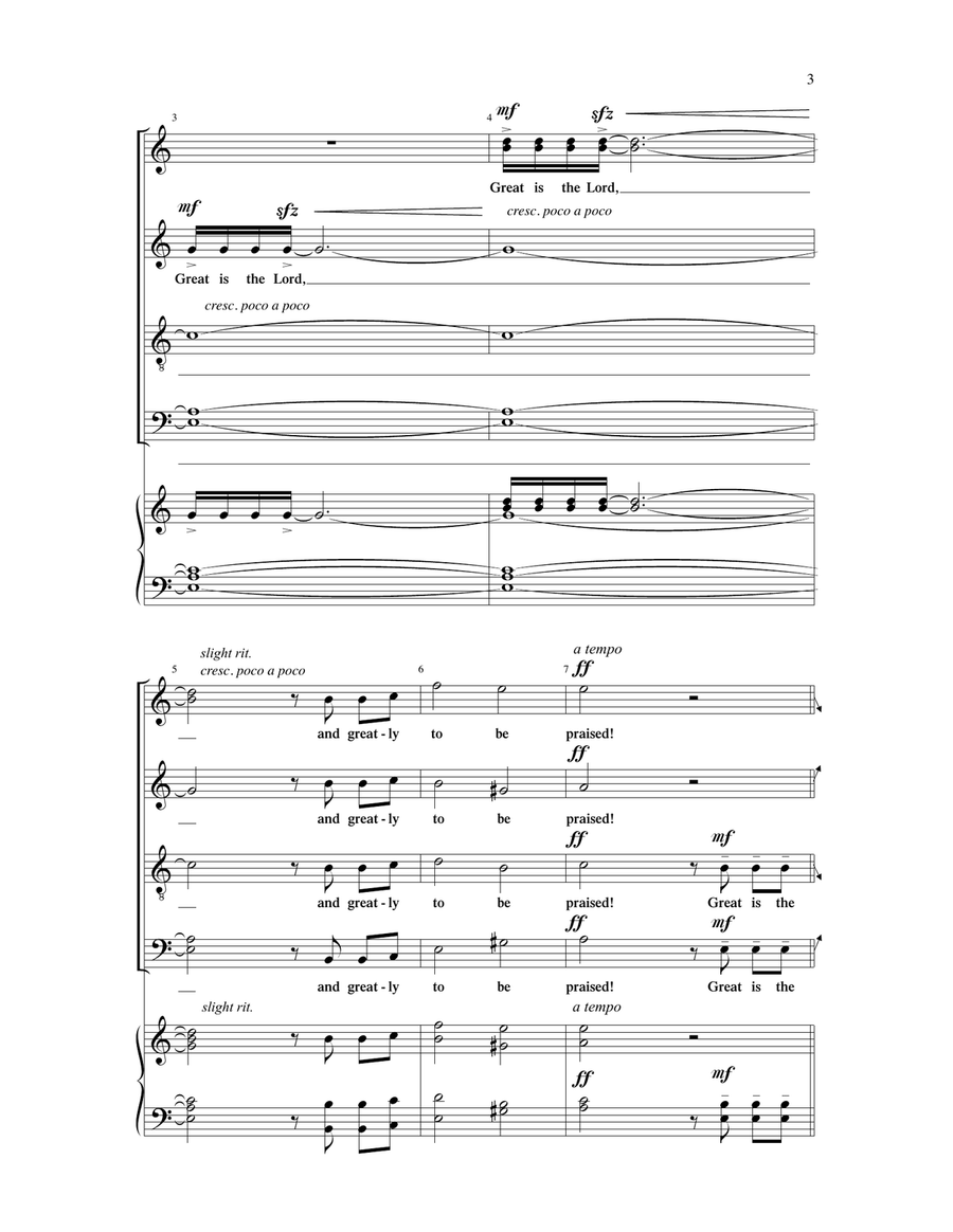 Great Is The Lord Great Is The Lord 4-Part scores gallery preview page 2
