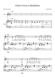 Christ is born in Bethlehem - for Junior Choir (by Derick Kane)