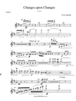 PARTS-Changes Upon Changes - 1st. Violin